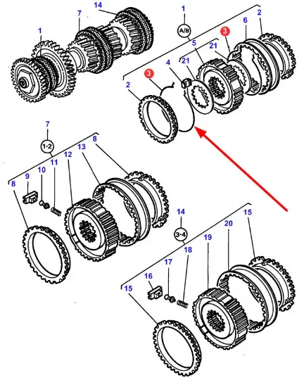 Slika Spring lock 3386432M1