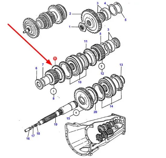 Slika Synchronizer ring 3386524M2