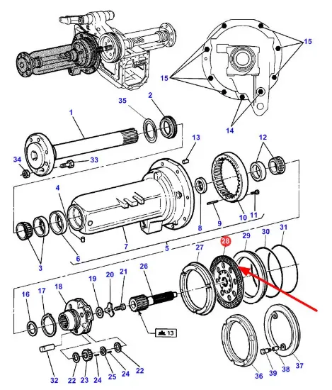 Slika Brake disc 3386896M92