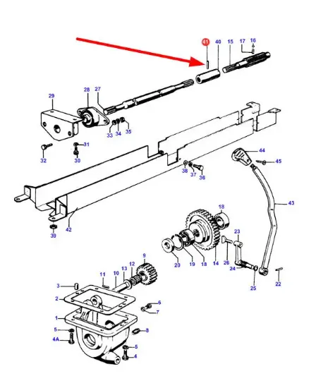 Slika Selector spring pin 5 x 45 339248X1