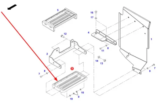 Slika Cabin Stair Step 339500170250