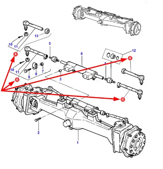 Slika Tie rod end 3426313M1