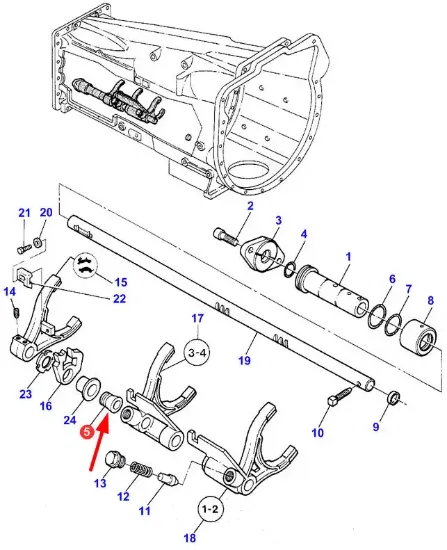 Slika Gearbox bearing bush 3583436M1