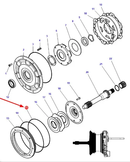 Slika O-ring 221.84 x 3.53 359130X1