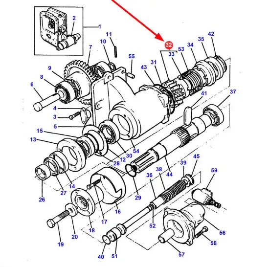 Slika Front drive attachment sprocket 3612570M94