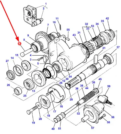 Slika Front drive shaft 3612597M1