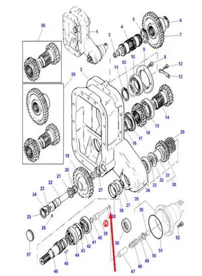 Slika Gear ring 3612644M1