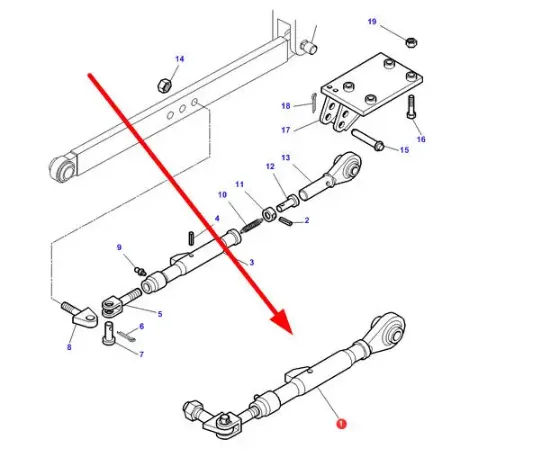 Slika Side stabilizer rod 3615707M93