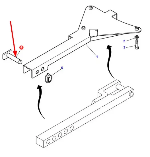 Slika Rear linkage pin 3616232M94