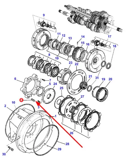 Slika Fixing spring 3616783M1