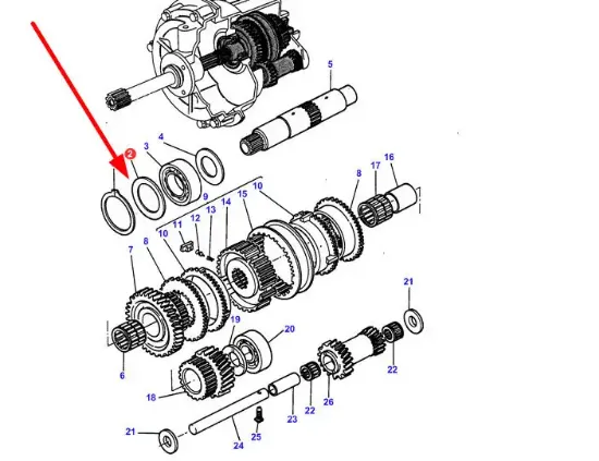 Slika Spacer 0,05mm 3617243M1