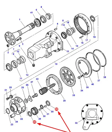 Slika Gear limiter 56 x 98.7 x 1.55 3618129M2