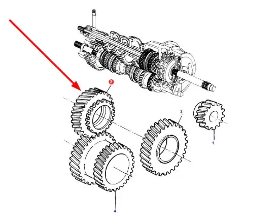 Slika Gearbox sprocket 3618974M3