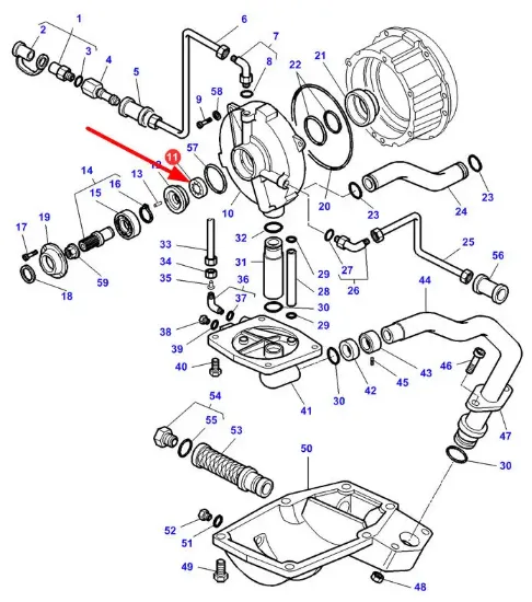 Slika Dynashift clutch pump 3619559M1