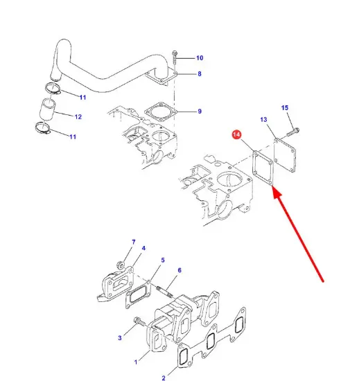 Slika Intake manifold gasket 3641020M1