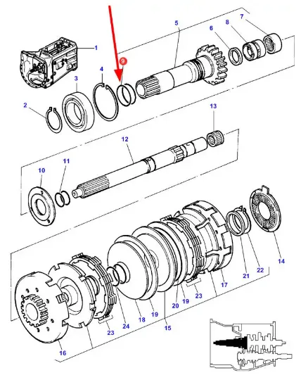 Slika Seal ring 3699126M2