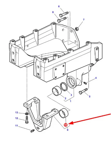 Slika Front axle bushing 3712078M1