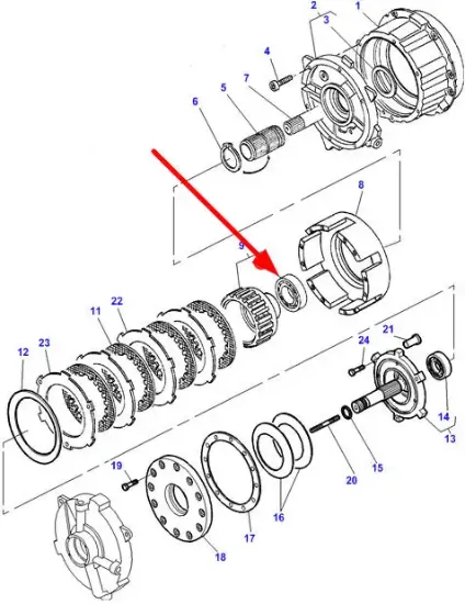 Slika Ball bearing 85 x 110 x 14 3712297M1