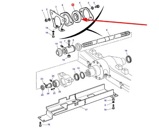 Slika Self-aligning bearing 38,1 x 80 x 49,2 3712873M1