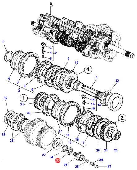 Slika Spacer 25 x 34 x 0.50 3713481M1