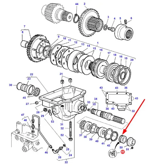 Slika Seal ring 3714382M1