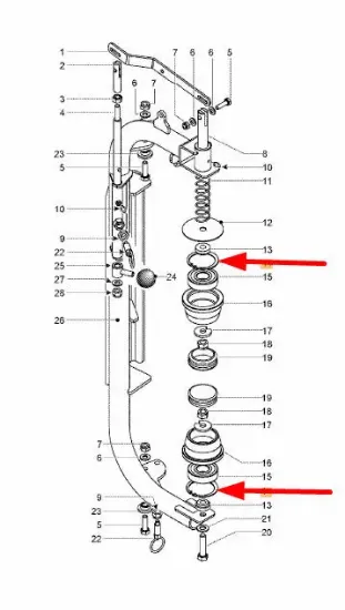 Slika Reverse spacer 3715907M1