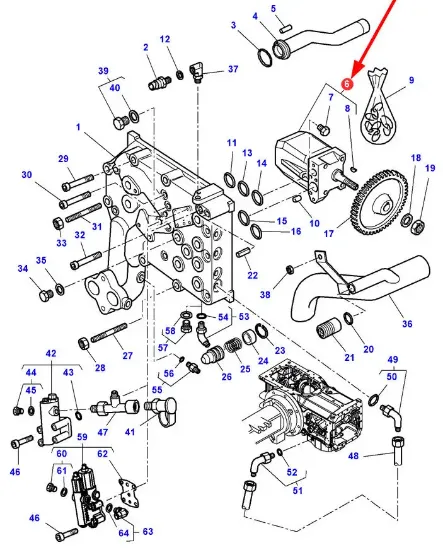 Slika Hydraulic pump 3716370M5