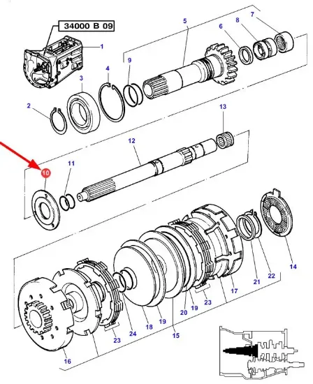 Slika Pressure pad 3,05/3,10 3760549M2