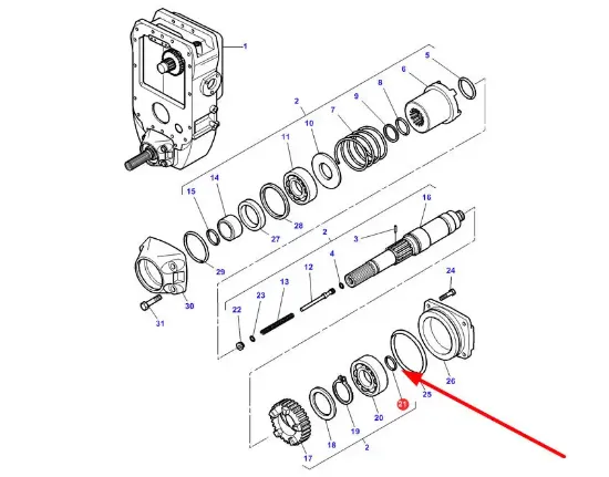 Slika Reducer slip ring 3771699M2