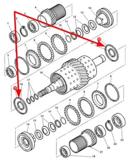 Slika Gearbox O-ring 3779325M2