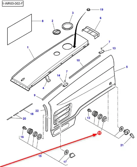 Slika Hood lock 3781372M1