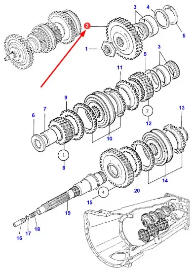 Slika Gear wheel 28 teeth 3791748M1