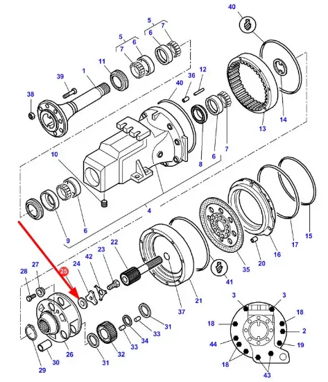 Slika Retaining washer 3798553M1