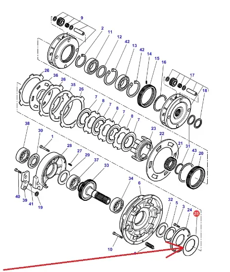 Slika Dynashift Gearbox Shim Kit 3799234M92