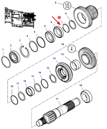 Slika Sealing ring 63 x 70 3799335M2