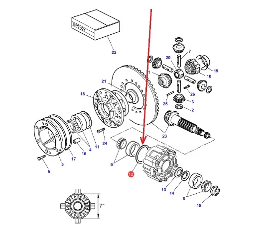 Slika Washer 0,20mm 3799387M1