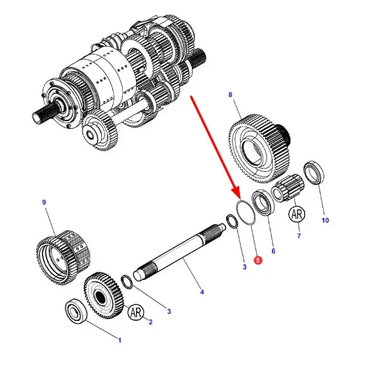 Slika Spacer 57 x 68 x 0,45 3799997M1