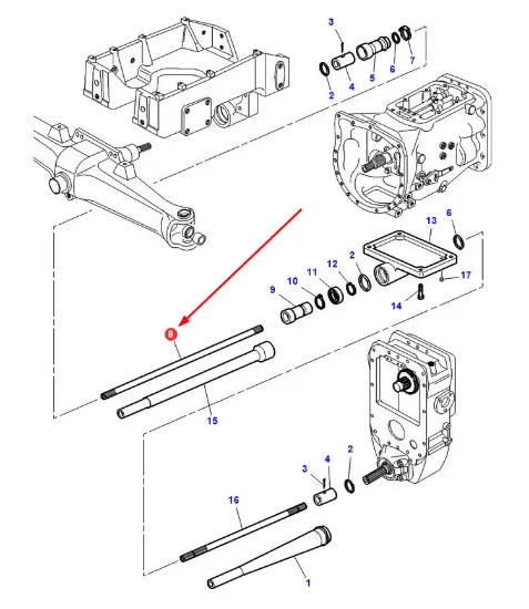 Slika Drive shaft L- 636,5 mm 3800247M1