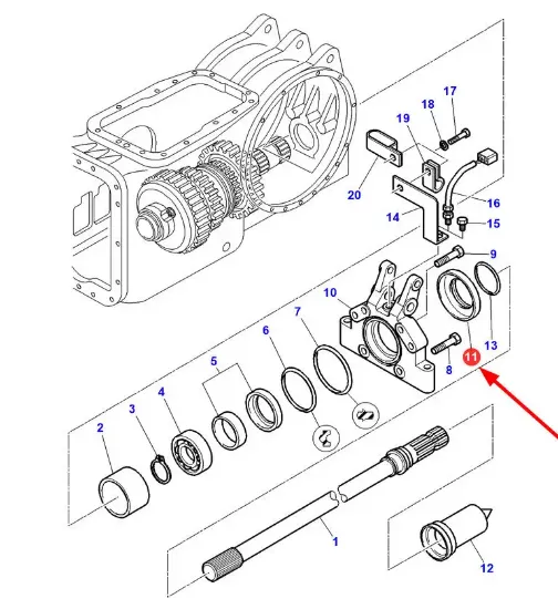 Slika Rear axle race 3810747M1