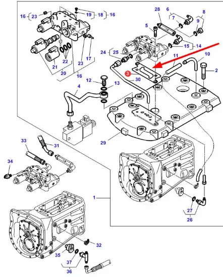 Slika Gearbox gasket 3816530M1