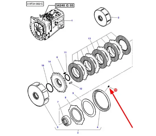 Slika Set screw M5 x 6 3825766M91