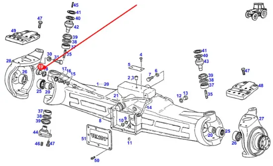 Slika Axle plug 385300020140