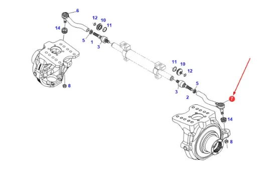 Slika Tie rod end 38706006