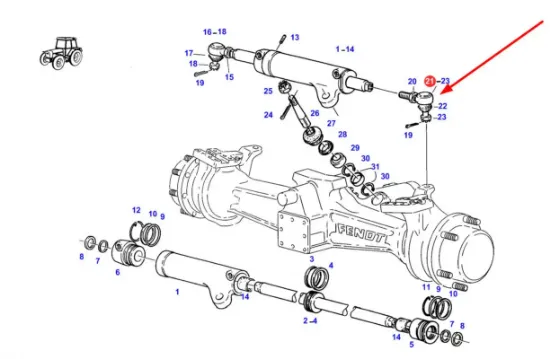 Slika Ball joint 38706040