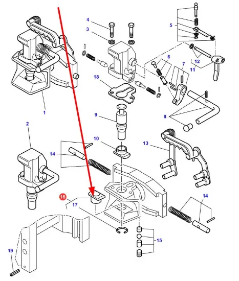 Slika Rear hitch element 3903264M91