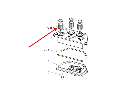 Slika Console Knob 3907831M1