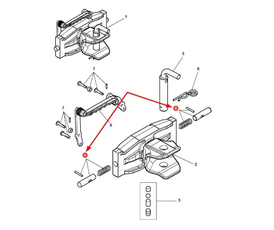 Slika Rear hitch pin 3909413M91