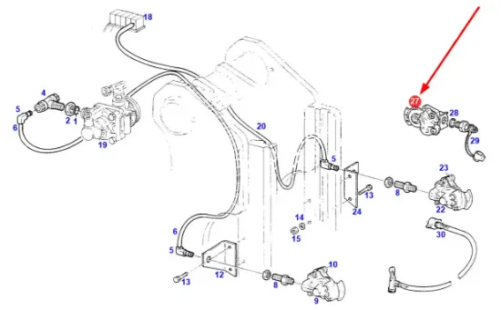 Slika Pneumatic quick coupler M22 x 1.5 4.60134