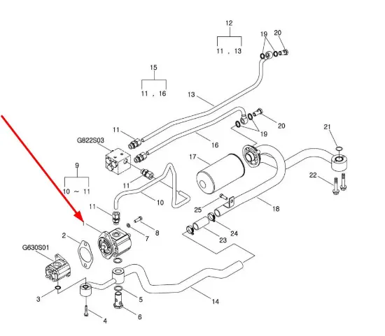 Slika Hydraulic pump 40007564