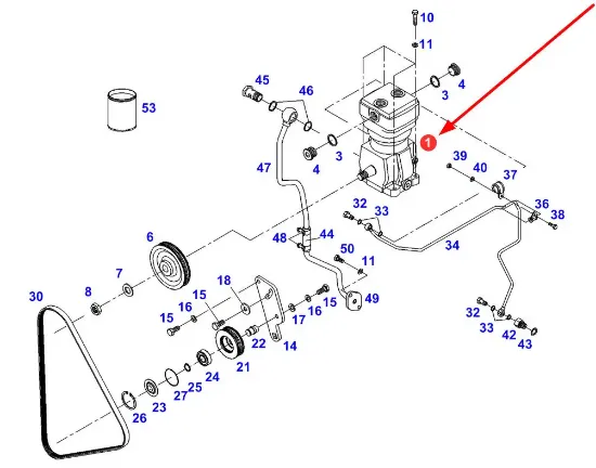 Slika Compressor repair kit 4111400022